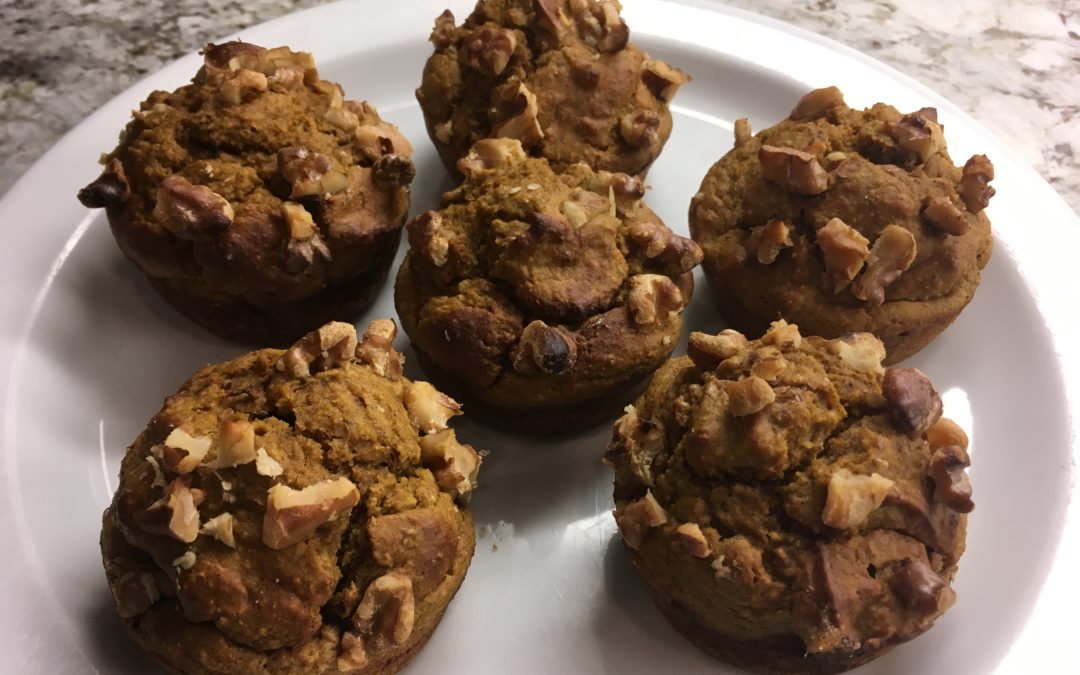 Pumpkin Spice & Everything Nice: 100 Calorie Blender Muffins